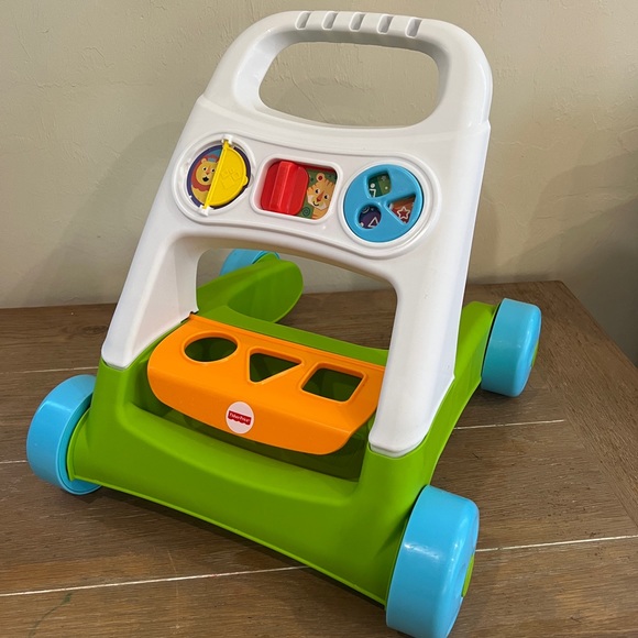 FisherPrice Toys Fisher Price Push Toy Walker Baby Busy Activity